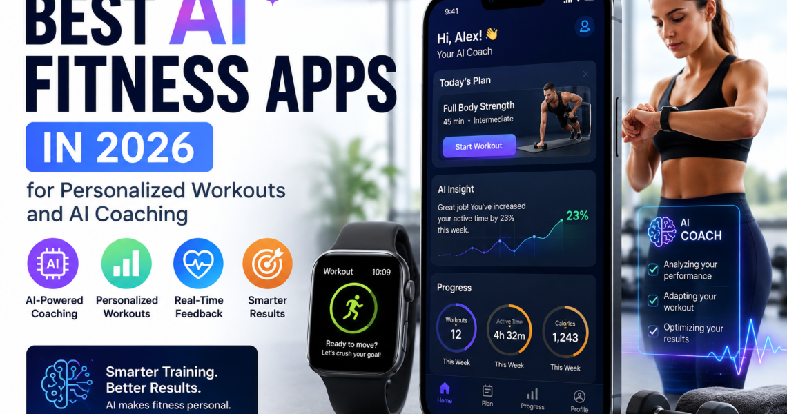 Best AI fitness apps in 2026 for personalized workouts and AI coaching