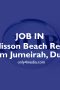 job in Radisson Beach Resort Palm Jumeirah, Dubai