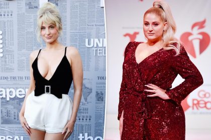 Meghan Trainor wows in mini skirt as she addresses comments about weight loss